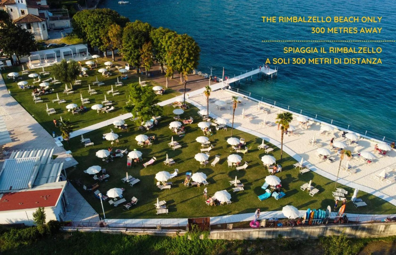 Happy Hotel Atelier Gardone Riviera Centro & Beach ภายนอก รูปภาพ